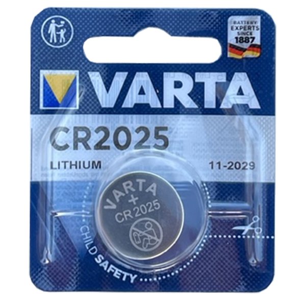 Varta CR2025 3V Lithium Coin Cell Battery DL2025 ECR2025  BR2025 VCR2025